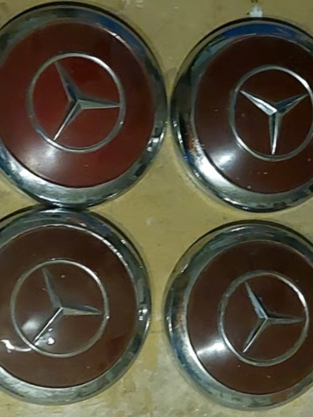 1950's - 60's Mercedes Benz 190SL Vintage Hubcap